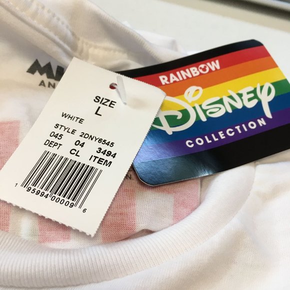 NWT Disney Rainbow Collection Character Tshirt - Size L - Picture 5 of 6